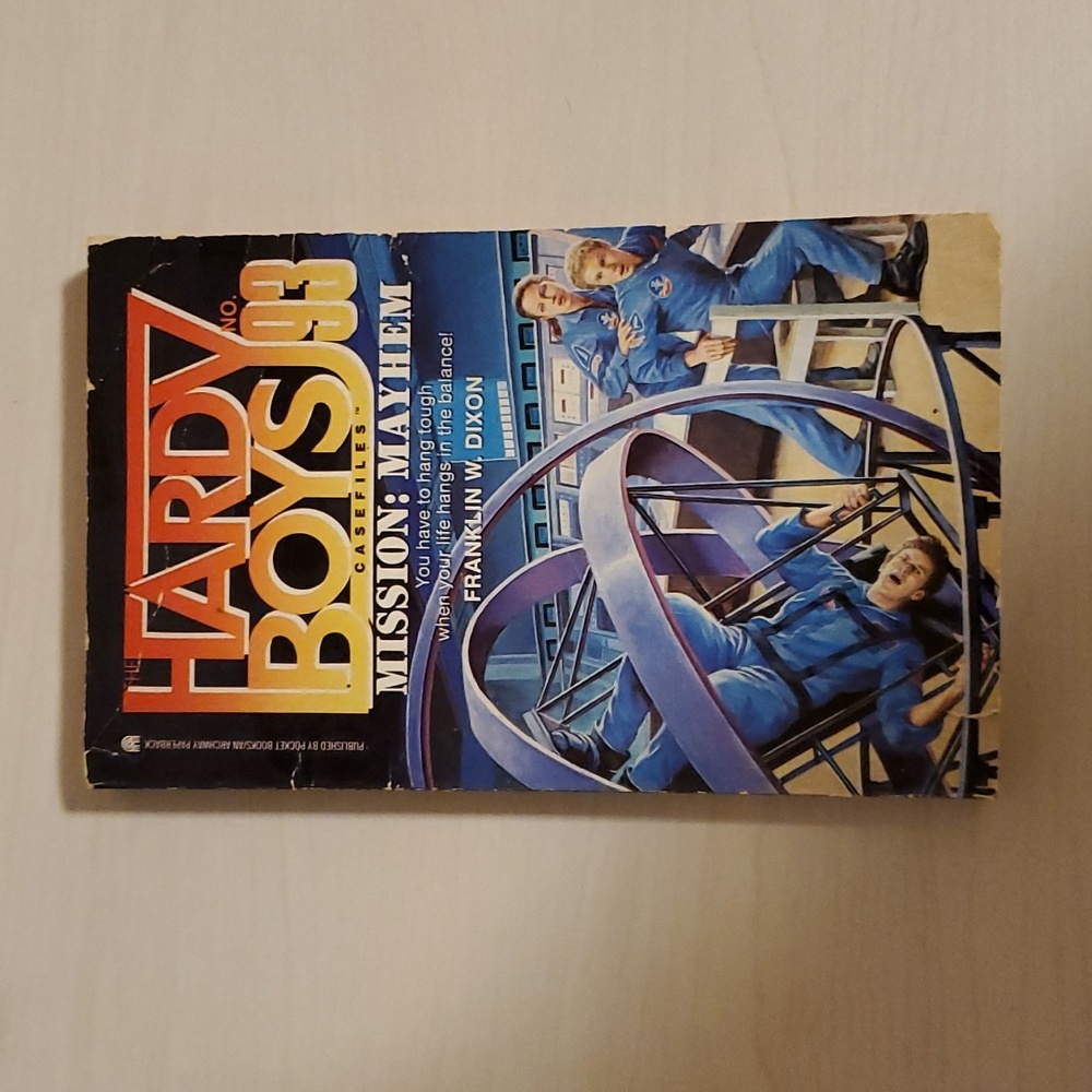 Hardy Boys Case Files 93 - Mission:  Mayhem by Franklin W. Dixon